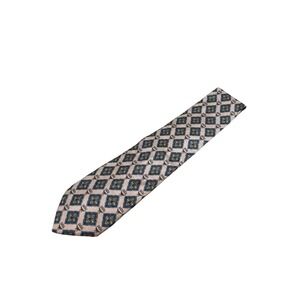 MCM 100% Silk Tie Multicolor with Signature Logo, Made in Italy